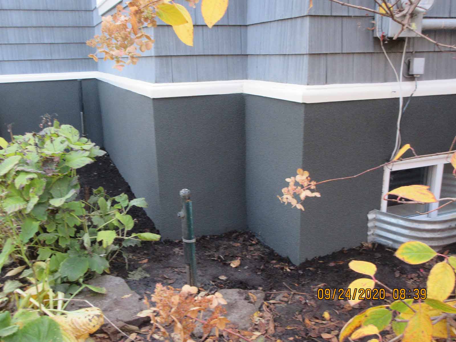 Parging service work